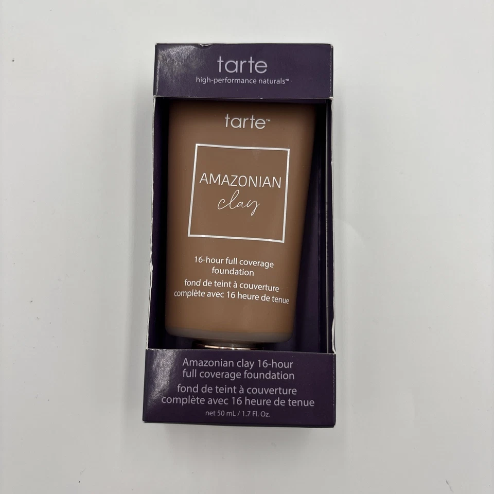 Tarte Amazonian Clay 16 Hour - 51S Deep Sand 1.7 Oz Foundation - NEW - Image 2 of 4
