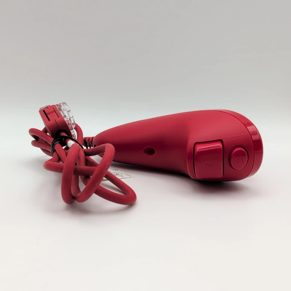 Nintendo Wii Nunchuk Controller RVL-004 Red Japan Genuine OEM Boxed - Image 3 of 4