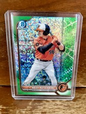 2022 Bowman Chrome Adley Rutschman BCP-29 Green Mini Diamond Refractor /99
