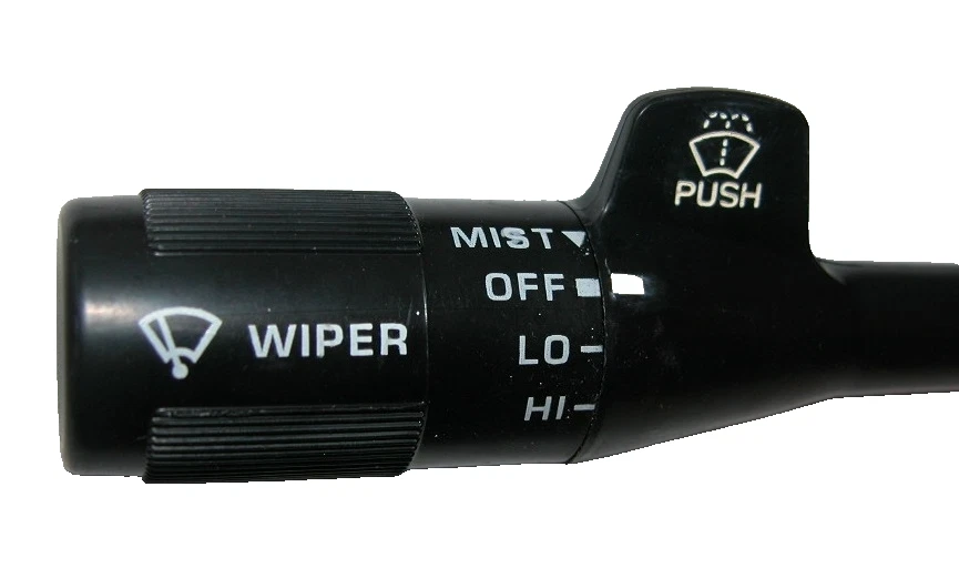 New GM Black Turn Signal Lever W/O Delay W/O Cruise Fits 84-88 Fiero GT SE - Image 2 of 3