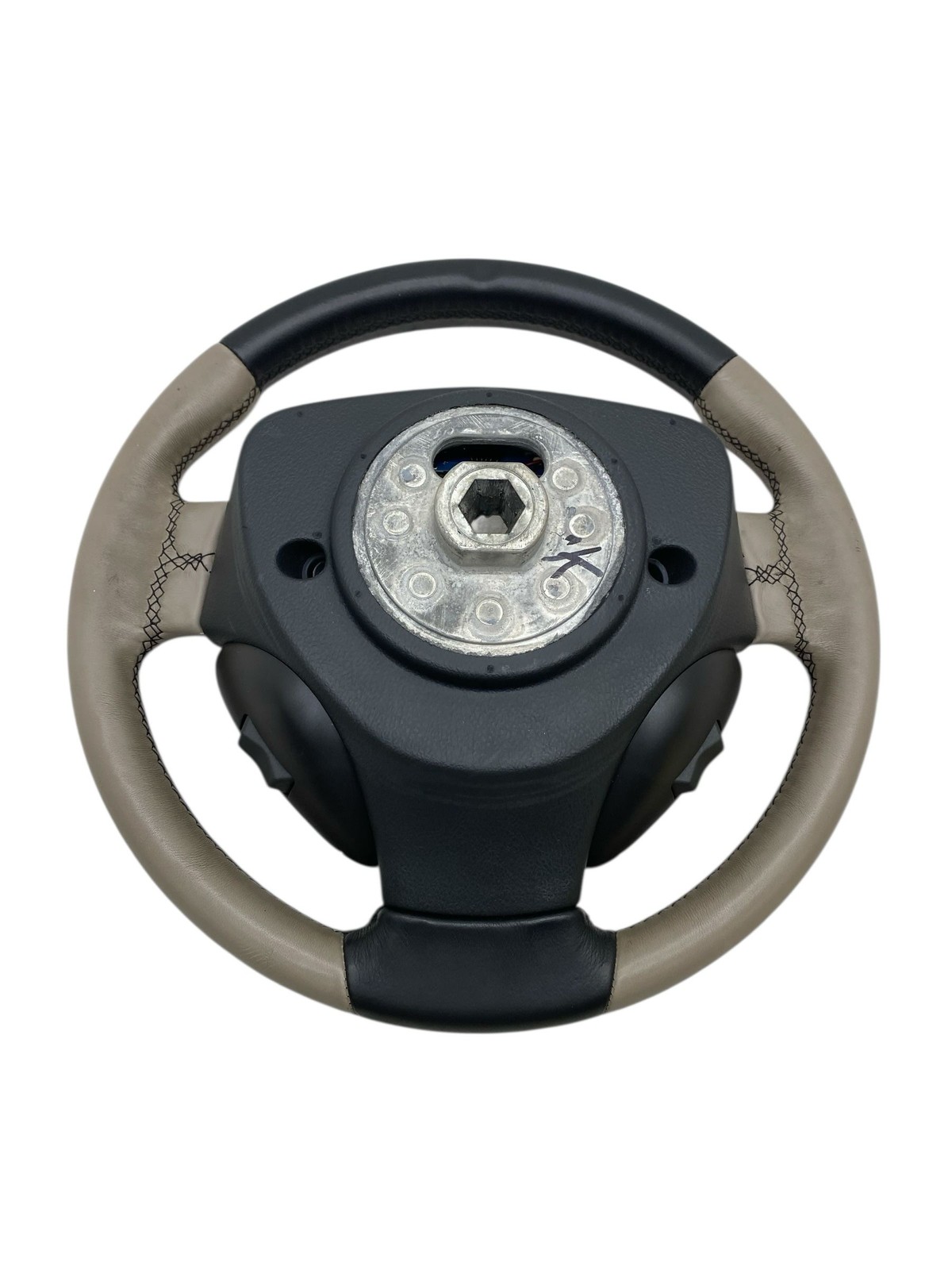 2004-2016 Aston Martin DB9 Oem Driver Steering Wheel W/ Cruise Control Ice Mocha