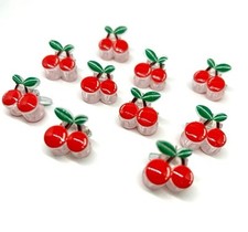 Cherry Hair Clips 3 Pcs