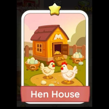 Hen House 1 Star Monopoly Go Sticker