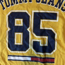 Authentic Tommy Jeans 85 Graphic Yellow Tee Size M men's