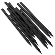 30 Pieces Black Plastic Pry Tool, Antistatic Spudger Mobile Cell Small,