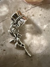 Fairy Dangle Charm Silver Tone Bead Style Tinkerbell Inspired Character