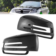 2x Carbonfaser-Stil Spiegelkappe Außenspiegel Für Mercedes Benz CLS C218,C C204 2x Carbonfaser-Stil Spiegelkappe Außenspiegel Für Mercedes Benz CLS C218,C C204