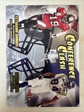2001 Fleer Tradition - Conference Clash Randy Moss, Keyshawn Johnson #2 CC