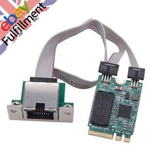 M.2 Key A+E 2.5G Gigabit RTL8125B RJ45 Ethernet Network Lan Card Chipset