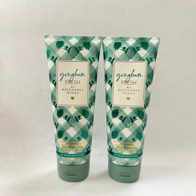 Bath & Body Works Gingham Fresh Body Cream 8 fl oz x 2
