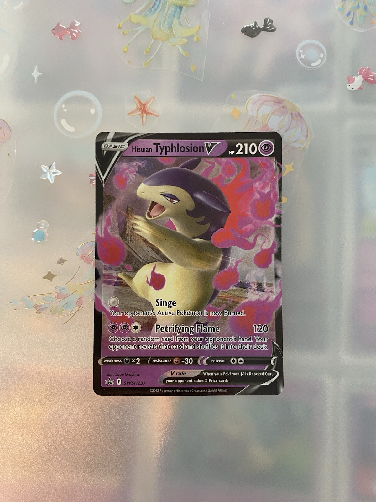 Hisuian Typhlosion V SWSH237 - SWSH: Black Star Promo - Pokemon TCG (NM)