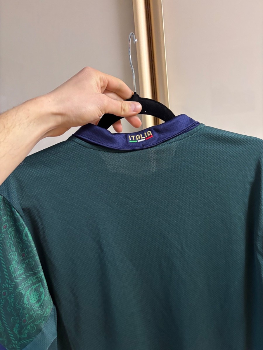 Puma Italy 2020 Renaissance 3rd Jersey Green Men's Size M 756465