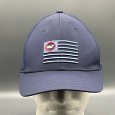 Vineyard Vines Baseball Cap Men's Adjustable Navy Blue Flag Whale Performance