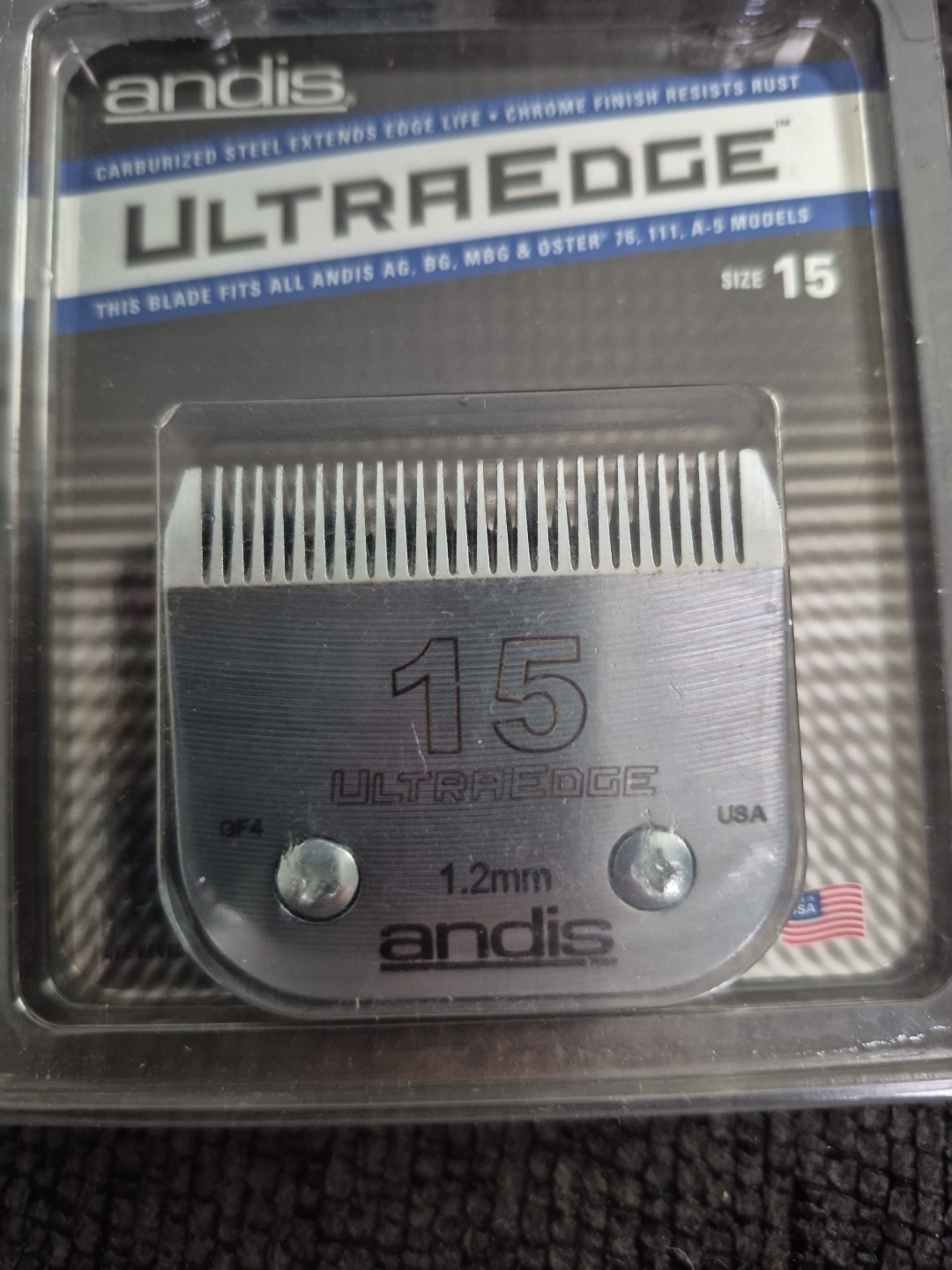 Andis/Ultra Edge/Blades- Detachable for Clippers(4,5,8 1/2,10,15).