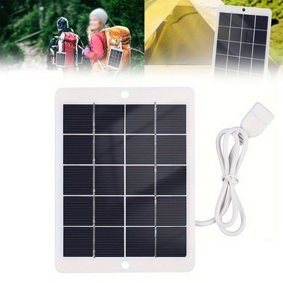 Solar Powerbank USB Solarpanel Fl?chen ohne Strom hohe Umwandlungsrate
