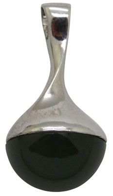   835er Silber Anhänger Aventurin Friedrich Speidel Pforzheim - 3,7 cm / 8,11g