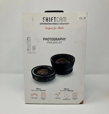 Shiftcam Photography 18mm/60mm Pro Lens Kit with Universal lens Mount - New