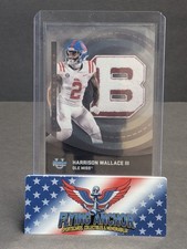 2025 Bowman University Chrome - Lettered Up! Harrison Wallace III #LU-23 (RC)