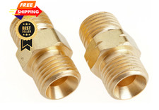 Forney 60332 Hose Coupler Set, Oxygen Acetylene, 3/16 and 1/4-Inch No, Gold