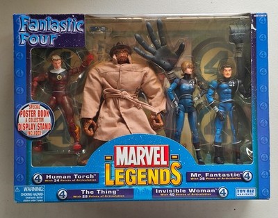 Marvel Legends Fantastic Four Box Set Slight Shelf Wear Has Been Opened BNIB TP2