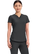 Black Cherokee Form Scrubs V Neck Top CK843 BLK