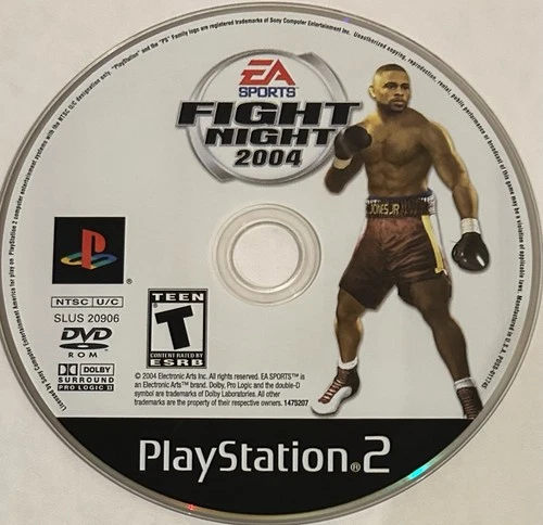 Fight Night 2004 (Sony PlayStation 2, PS2) DISC ONLY | NO TRACKING | M2473