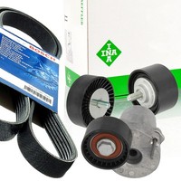 Bosch 6PK1600 Keilrippenriemen-Satz + Spanner FüR Bmw 1 E81 E82