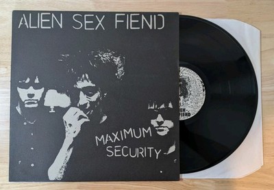 Alien Sex Fiend   Maximum Security LP 12'' Vinyl Record Gram 24