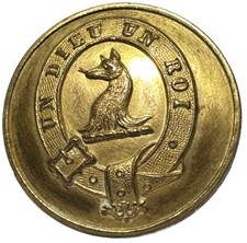 1852-1875 Firmin & Sons UN DIEU UN ROI 153 Strand 13 Conduit & C London Button