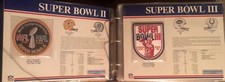 Official NFL Super Bowl Patch Collection I-XXXVII 1967-2003 Set NOS