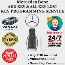 Mercedes Benz 1 Key Fob Key Programming Service Add Key Or All Key Lost 