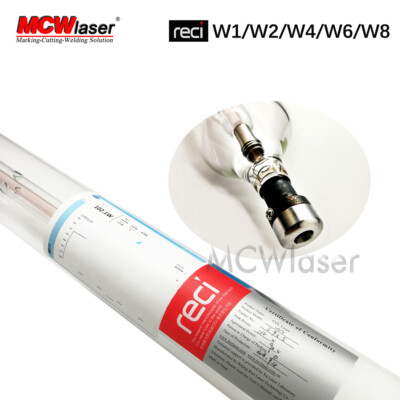 RECI 75W-180W CO2 Laserröhre W1 W2 W4 W6 W8 für Lasergravierer Laserschneiden