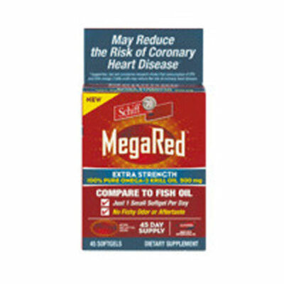 MegaRed Extra Strength Omega 3 500 mg 45 sgels By Schiff/Bio Foods
