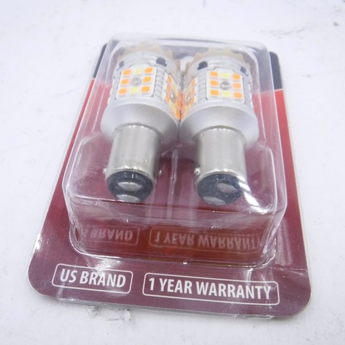 Pair LASFIT T-1157D Canbus Dual White/Amber Switchback LED Turn Signal/Park - Picture 4 of 4