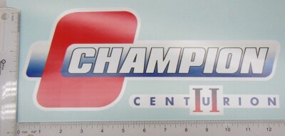 Champion  CENTURION II Compressor decal