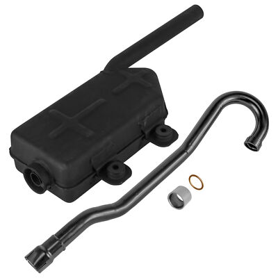 Exhaust Muffler w/ Pipe Gaskets fits Kawasaki Bayou 220