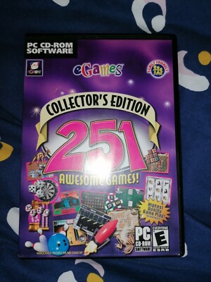 eGames 251 Awesome Games Collectors Edition (PC, 2003) 
