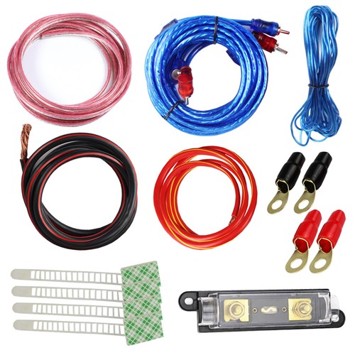 Car Audio Amp Kit 2 Gauge AWG Complete Amplifier Install Wiring with