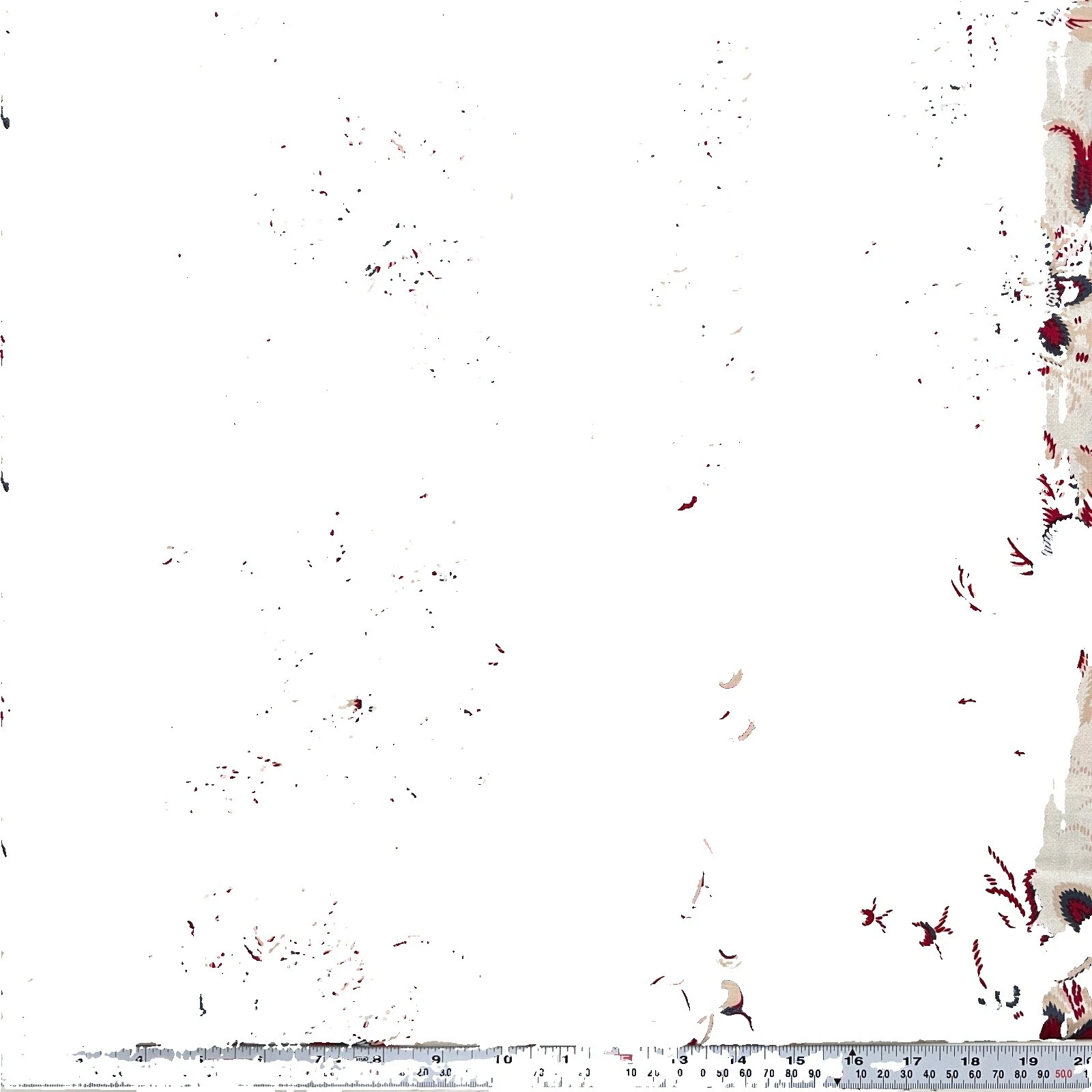 Красный петух хлопок для квилтинга ткань для рукоделия