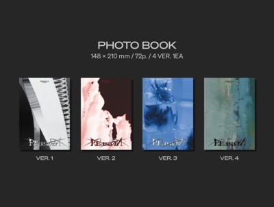 MONSTA X アルバム セット MONSTA X 12th Mini Album [REASON] 4Ver SET CD+P.Book+Lyric+