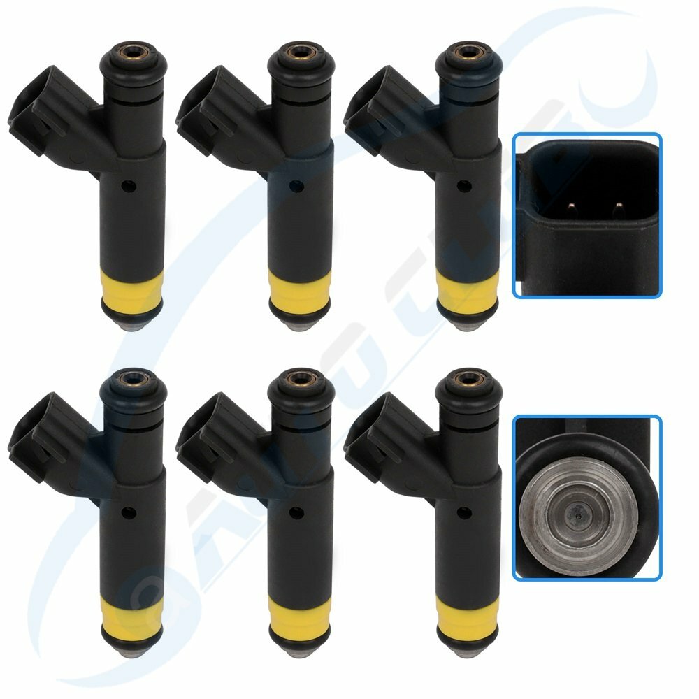 6 Fuel Injectors for 20012003 Ford F150 4.2L 20012000 Ford Mustang 3