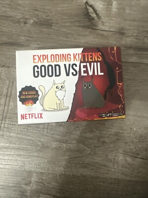 Exploding Kittens: Good vs Evil  Netflix Card Game Sealed NEW
