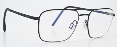 BLACKFIN Brille Fresno BF922 COL 1174 Dunkelgrau Pilot  Quadrat Fein Flex Leicht