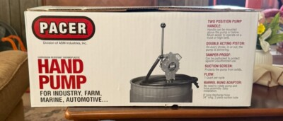 #ad #ad Pacer Corrosion Resistant Thermoplastic Hand Pump $85.00
