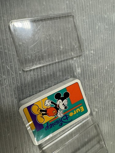 vintage EURO DISNEY playing card set Belgium / Sealed / NEW - Picture 7 of 8