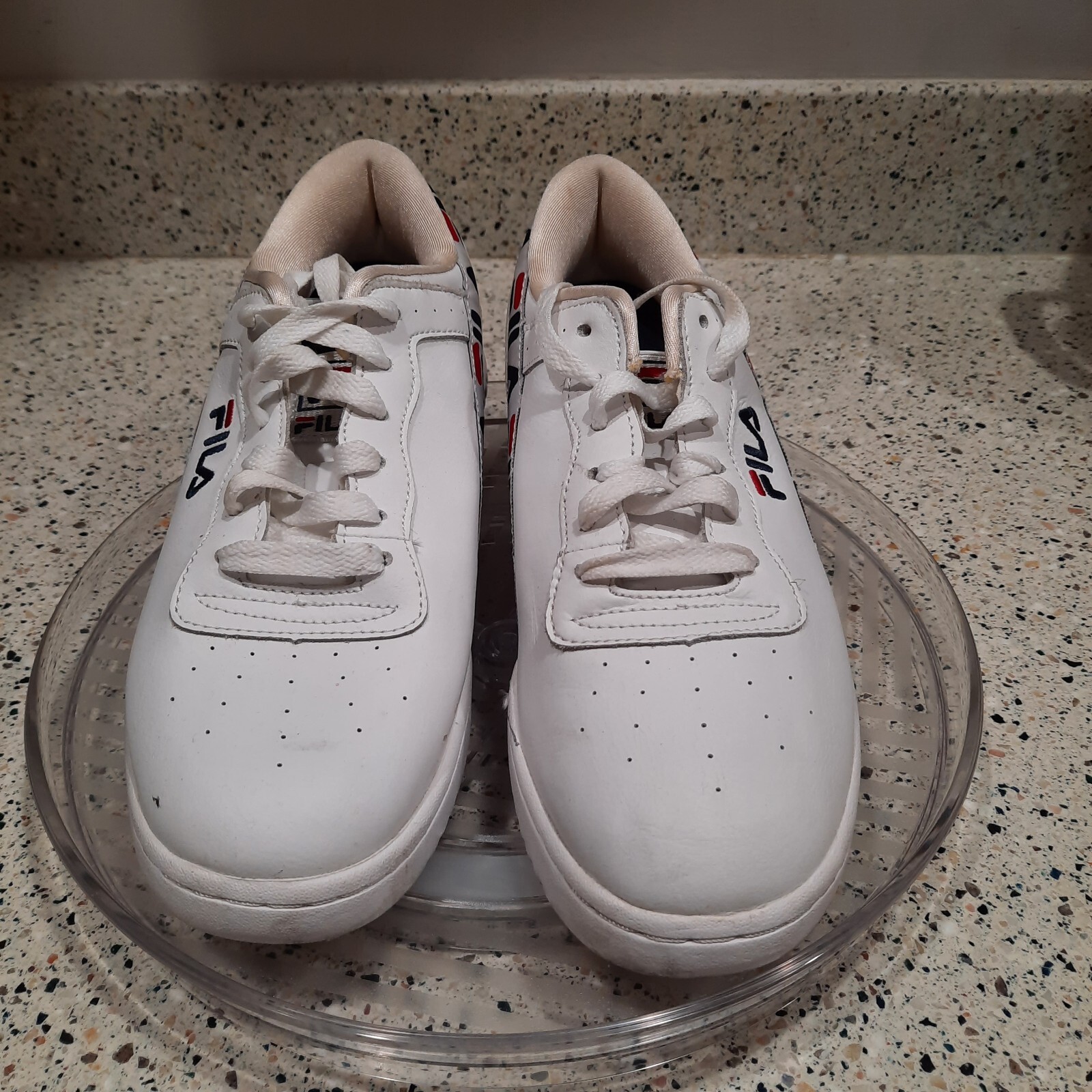 SAOLA Scarpe da ginnastica Fila uomo taglia 8 bianche sneakers 1FM00401 125 logo