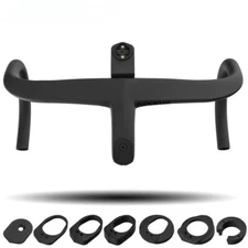 Internal Cable Routing Road Bike Handlebar Full Carbon Fiber Integrated Bent Bar
