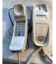 Bell Telephone classic أبيض قديم للمقتنيات slimline