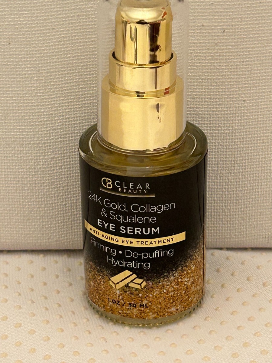 New Clear Beauty 24K Gold Collagen & Squalene Eye Serum Anti