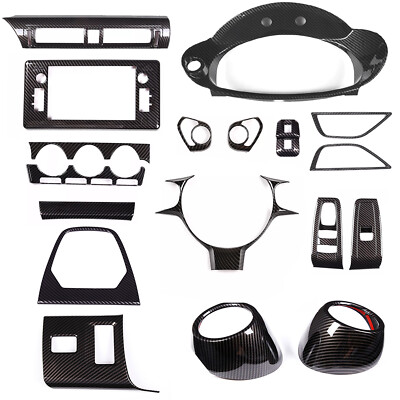 ABS Carbon Fiber interior Trim Cover Set Fits Toyota GR86 / Subaru BRZ 2022-2026